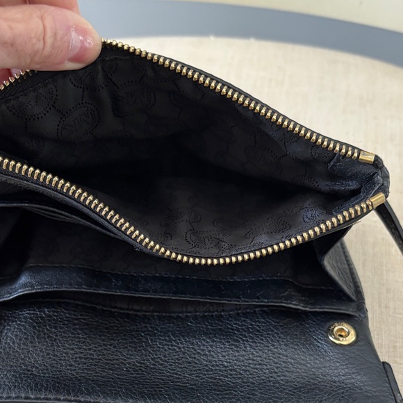 Michael Kors Black and Gold Crossbody Bag - Picture 6 of 12